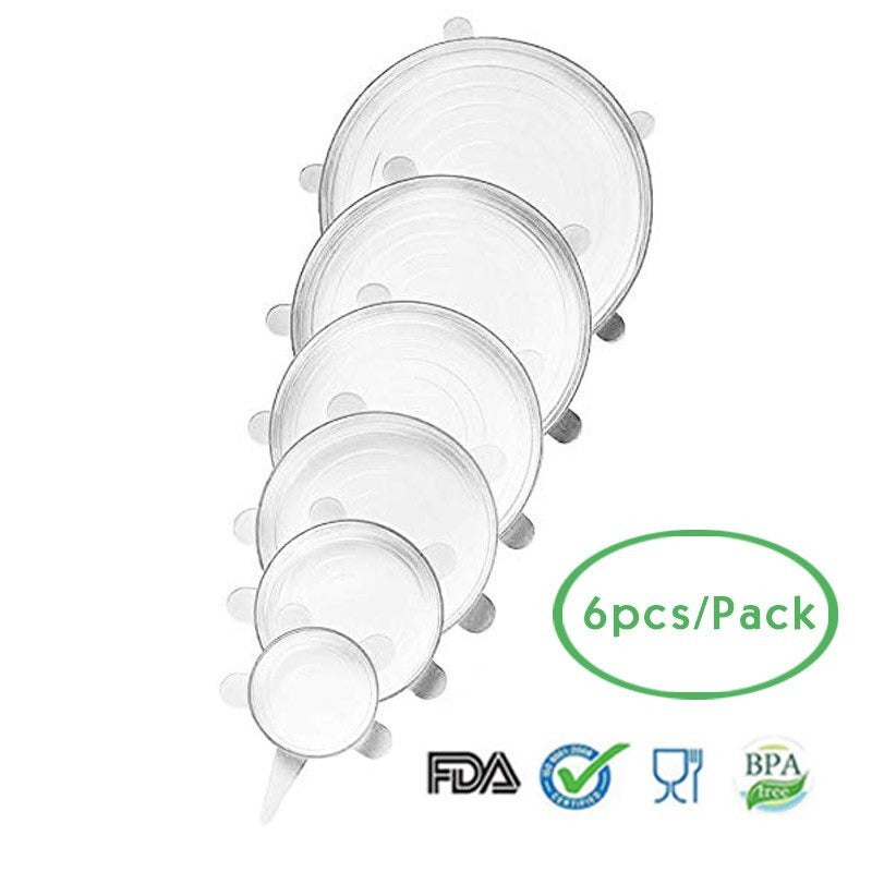 Sustainable Silicone Food Lids