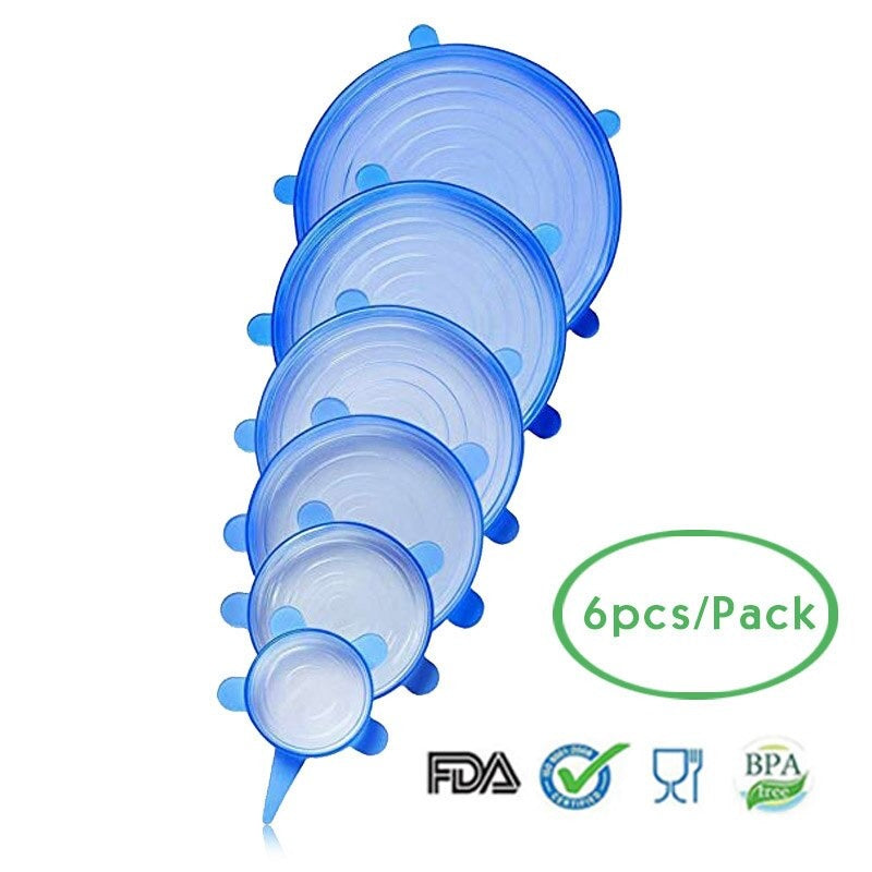 Sustainable Silicone Food Lids