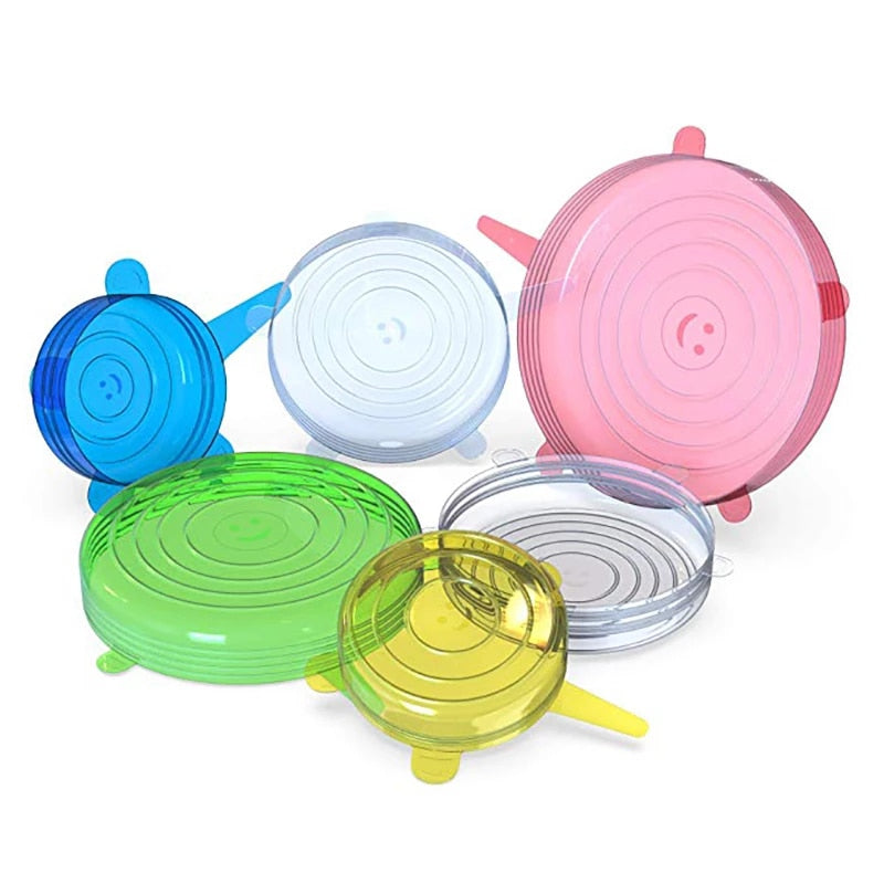 Sustainable Silicone Food Lids